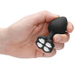 Large Lucky Diamond Butt Plug Black