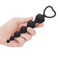 Anal Heart Beads Black