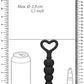 Anal Love Beads Black