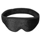 Velvet & Velcro Eye Mask Adjustable Black