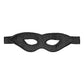Velvet & Velcro Eye Mask Adjustable Black