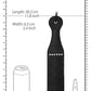 Diamond Studded Paddle Black