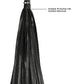 Diamond Studded Whip Black