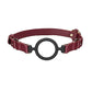 Ouch Halo Silicone Ring Gag Burgundy