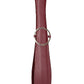 Ouch Halo Belt Flogger Burgundy