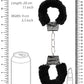Beginner's Furry Handcuffs W/ Quick Release Button