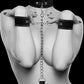 Velcro Collar W/ Leash And Hand Cuffs W Adjustable Straps