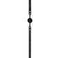 Silicone Ball Gag W/ Adjustabl Bonded Leather Straps