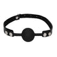 Silicone Ball Gag W/ Adjustabl Bonded Leather Straps