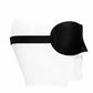 Satin Curvy Eye Mask With Elastic Straps
