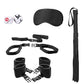 Black & White Bed Post Binding Restraint System