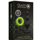 Glow Beads Butt Plug W/ Cock Ring Glow In The Dark