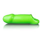 Glow Smooth Thick Stretchy Penis Sleeve Glow In The Dark