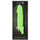 Glow Smooth Thick Stretchy Penis Sleeve Glow In The Dark
