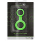 Glow Cock Ring & Ball Strap Glow In The Dark