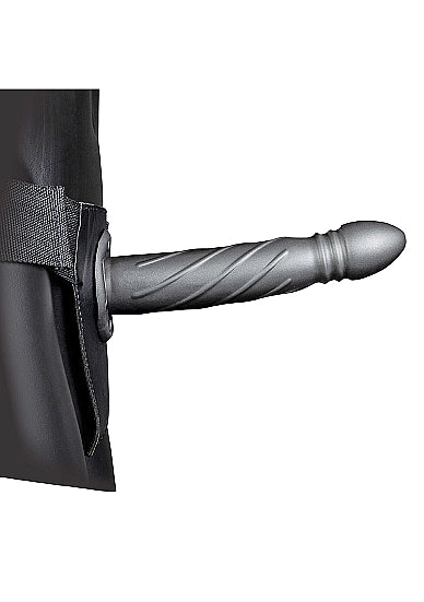 Ouch! Twisted Hollow Strap-on 8in