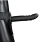 Ouch! Textured Curved Hollow Strap-on 8in