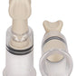 Pumped Nipple Suction Set Transparent