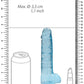 Realrock 7in Realistic Dildo W/ Balls