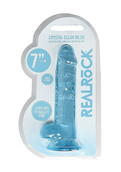Realrock 7in Realistic Dildo W/ Balls