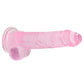 Real Cock 8in Realistic Dildo W/ Balls