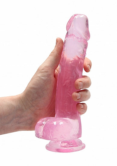 Real Cock 8in Realistic Dildo W/ Balls