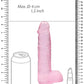 Real Cock 8in Realistic Dildo W/ Balls