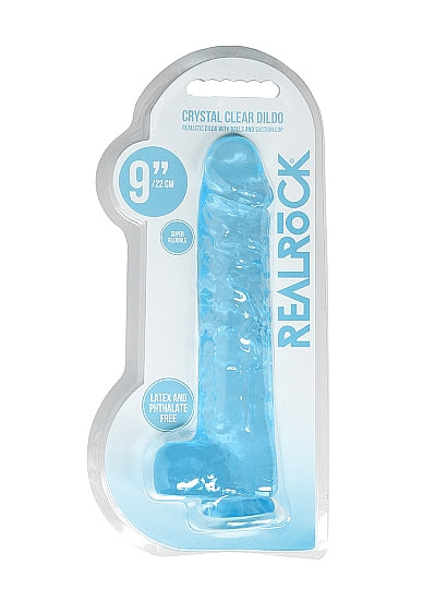 Realrock 9in Realistic Dildo W/ Balls