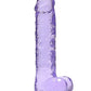 Real Cock 9in Realistic Dildo W/ Balls