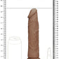 Realrock 9in Dong Tan W/o Testicles