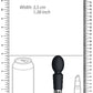 Royal Gems Brilliant Rechargeable Silicone Bullet