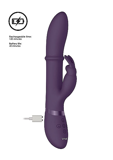 Vive Halo Purple Vibrator