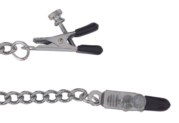 Tapered Tip Clamp W/ Link Chain - Adj.