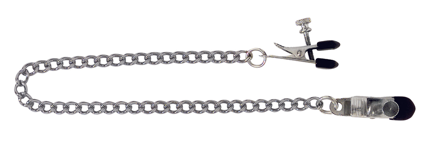 Broad Tip Clamp W/ Link Chain - Adj.