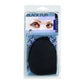 Fur Blindfold Black