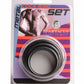 Black Steel C Ring Set