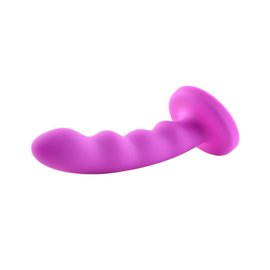 Nautia 8in Silicone Dildo Purple