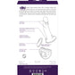 Vedo Diki Vibrating Dildo W/ Harness Deep Purple