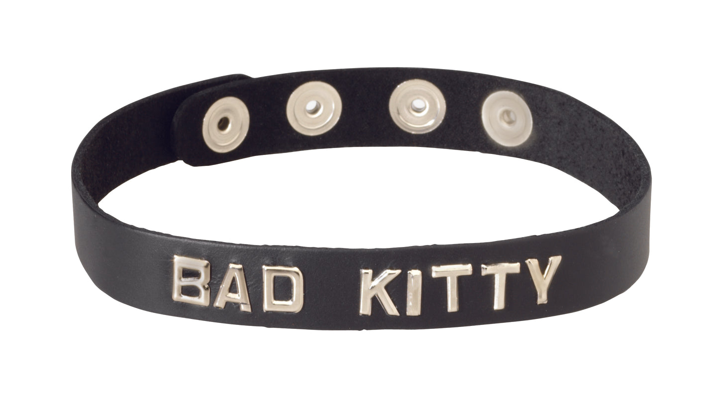 Sm Collar- Bad Kitty