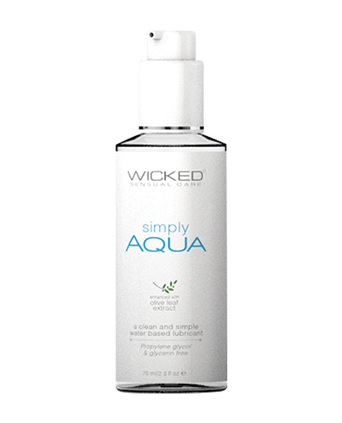 Wicked Simply Aqua Lube Oz