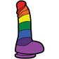Rainbow Dildo Pin