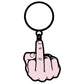 Middle Finger Keychain