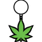 Green Leaf Keychain
