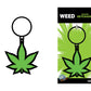 Green Leaf Keychain