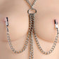 Master Series Collar W/nipple & Clit Clamps
