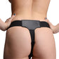 Strap U Crave Double Penetration Faux Leather Strap On