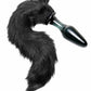 Tailz Midnight Fox Glass Plug W/ Tail