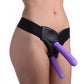 Strap U Tri Play 3 Pc Silicone Dildo Set Purple