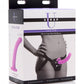 Strap U Navigator Silicone G Spot Dildo W/ Harness