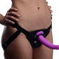 Strap U Navigator Silicone G Spot Dildo W/ Harness